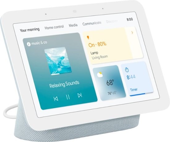"Buy Online  Google Nest Hub 7 inch Smart Display With Google Assistant 2nd Gen - Mist-GA02308US Home Appliances"
