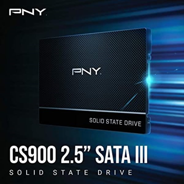 "Buy Online  PNY CS900 120GB 3D NAND 2.5 Inches SATA III Internal Solid State Drive (SSD)-(SSD7CS900-120-RB) Peripherals"
