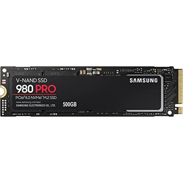 "Buy Online  Samsung 500 GB 980 PRO NVMe M.2 SSD PCIe Gen 4.0 x4 NVMe 1.3c MZ V8P500BW Peripherals"