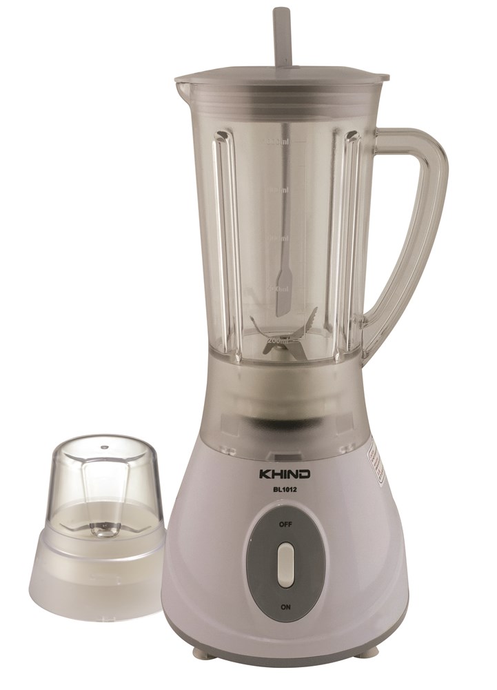 "Buy Online  Khind Made in Malaysia Blender| 1.0L Jar with Scrapper & 1 Miller for Grinding Home Appliances"