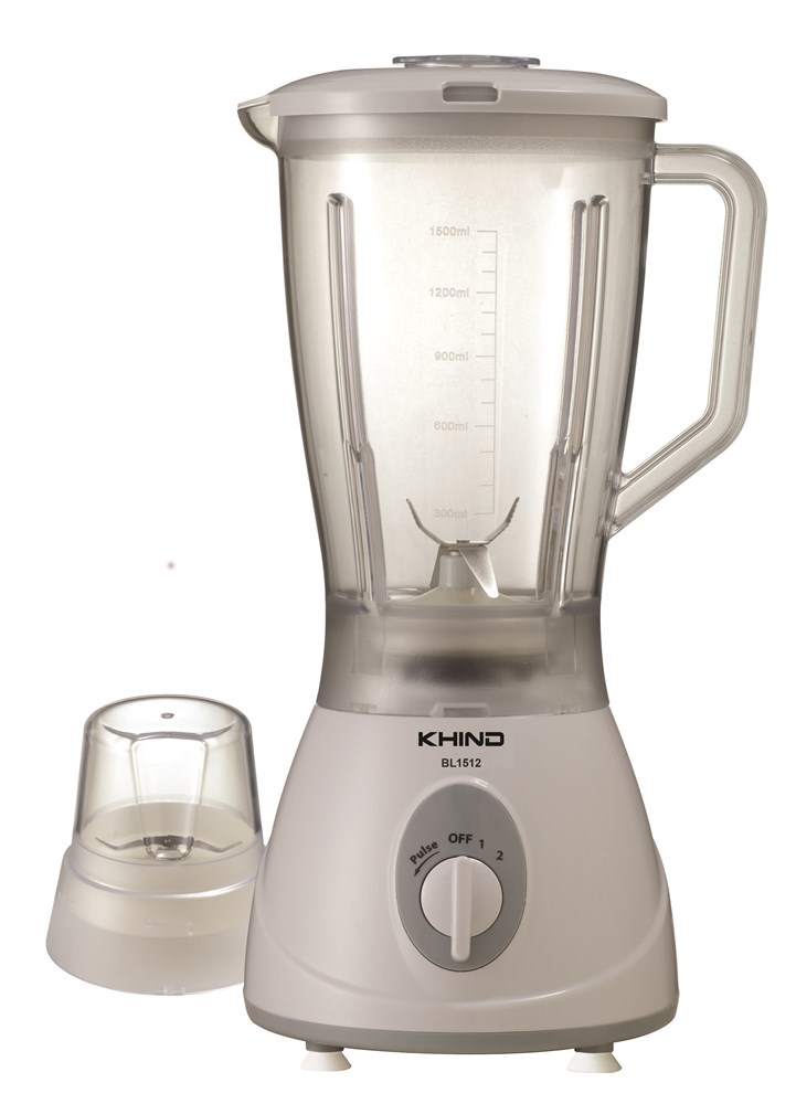 "Buy Online  Khind Made in Malaysia Blender| 1.5L Jar & 1 Miller for Dry Grinding| 2 Speed Home Appliances"