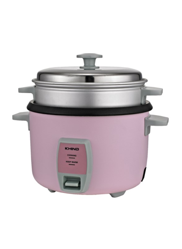 "Buy Online  Khind Rice Cooker 1L|Teflon Coated Pot|Free Spatula & Measuring Cup-RC910T Home Appliances"