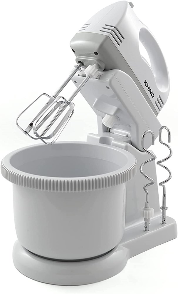 "Buy Online  Khind Made in Malaysia Stand Mixer|2.0L Bowl|Food Grade SS Beater & Hook-SM220 Home Appliances"