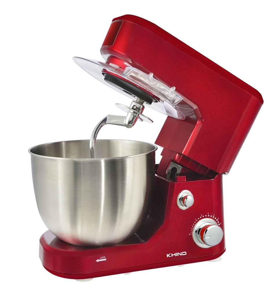 "Buy Online  Khind Kitchen Machine|5L Bowl|1000W|Food Grade SS Bowl & Accessories-SM506P Home Appliances"