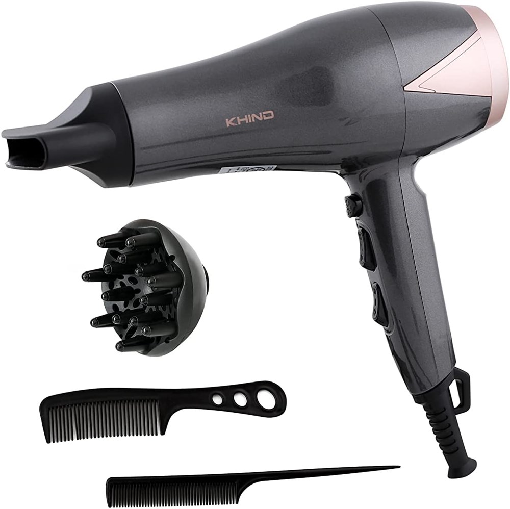 "Buy Online  Khind Salon Quality Hair Dryer| Concentrator| Diffuser| 2 Combs| 2000W - X20 Home Appliances"