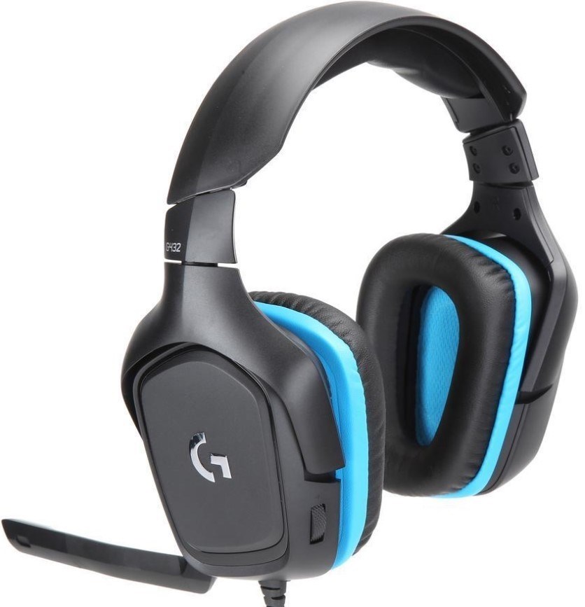 "Buy Online  Logitech GAMING HEADSET G432 7.1 SURROUND BLACK Gaming Accessories"