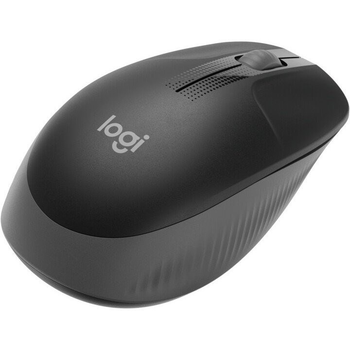 "Buy Online  Logitech MOUSE M190 RF CHARCOAL Peripherals"