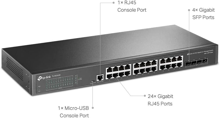 "Buy Online  TP-Link TL-SG3428 Networking"