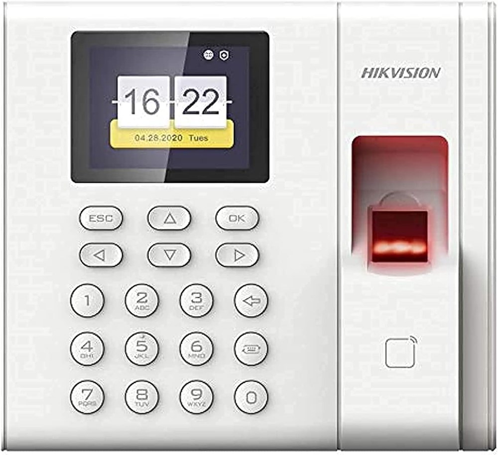 "Buy Online  Hikvision K1T8003 Value Series Fingerprint Time Attendance Terminal-DS-K1T8003MF Smart Home & Security"