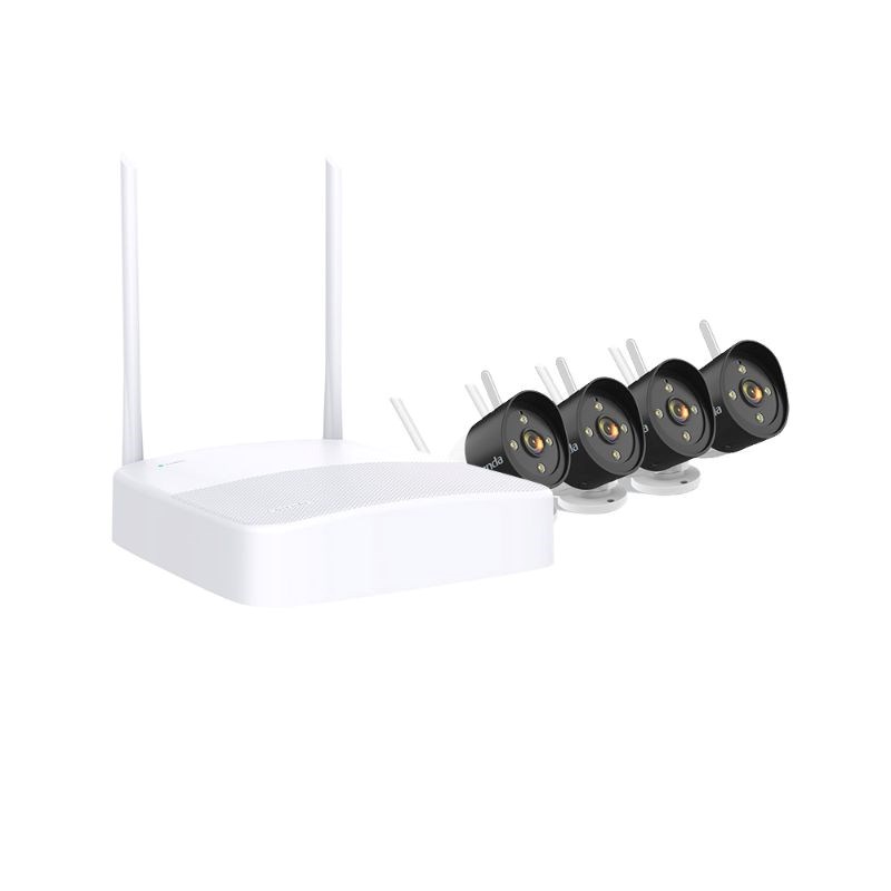 "Buy Online  Tenda 4 Channel Wireless HD Video Security Kit K4W-3TC Smart Home & Security"