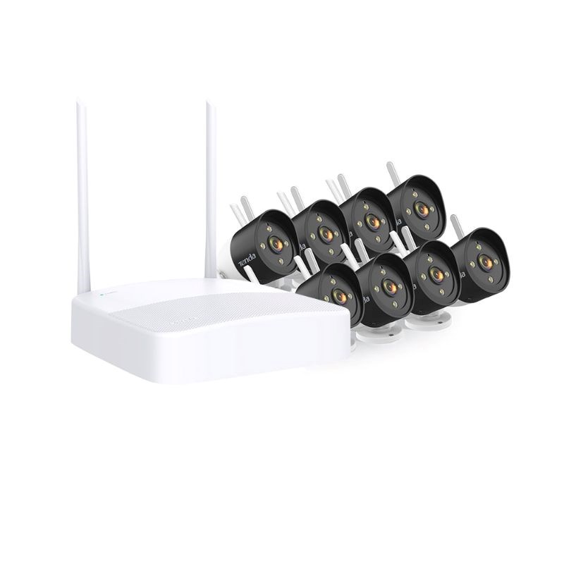 "Buy Online  Tenda 8 Channel Wireless HD Video Security Kit K8W-3TC Smart Home & Security"