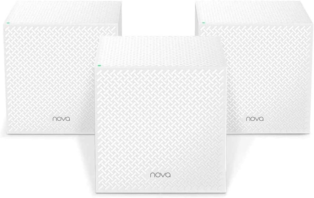 "Buy Online  Tenda MW12 3-Pack AC2100 Tri-band Whole Home Mesh WiFi System Networking"