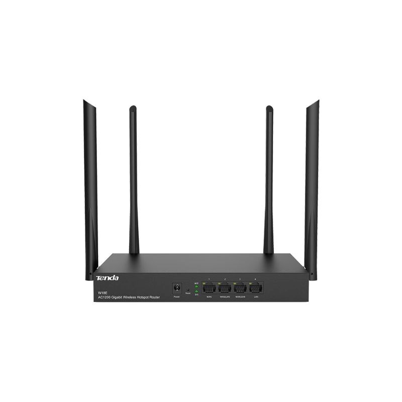 "Buy Online  Tenda AC1200 Gigabit Wireless Hotspot Router  W18E Networking"