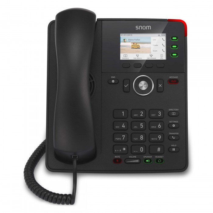 "Buy Online  Snom D717 Desk Telephone Black Telephones"