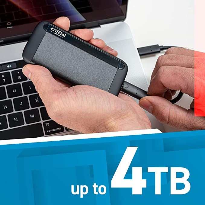 "Buy Online  Crucial X8 2TB Portable SSD Peripherals"