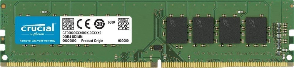 "Buy Online  Crucial 4GB DDR4-2666 UDIMM CL19 (4Gbit) Peripherals"