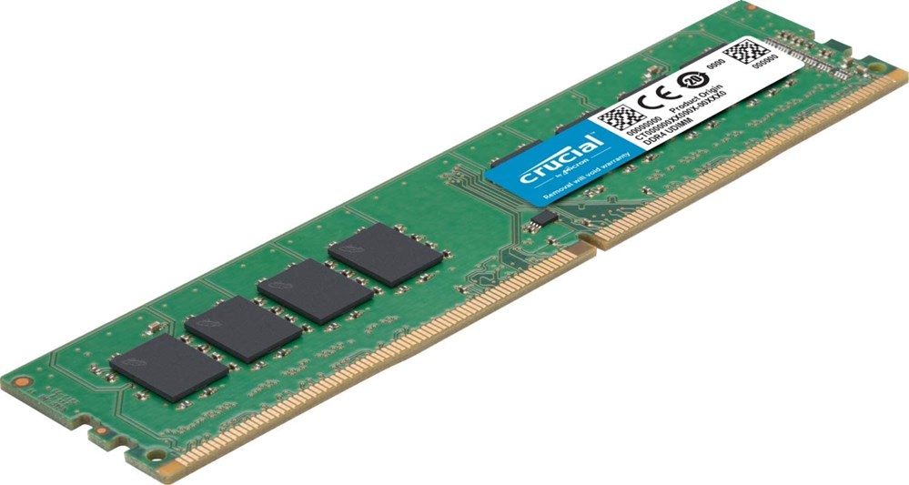 "Buy Online  Crucial Crucial 4GB DDR4-2666 UDIMM CL19 (4Gbit) Tray-CT4G4DFS8266T Peripherals"