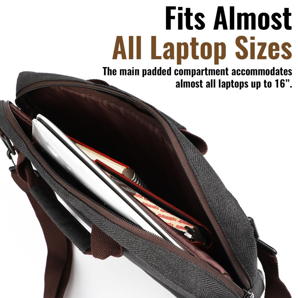 "Buy Online  Promate 16 Inch Laptop Messenger Bag -MB Black Accessories"