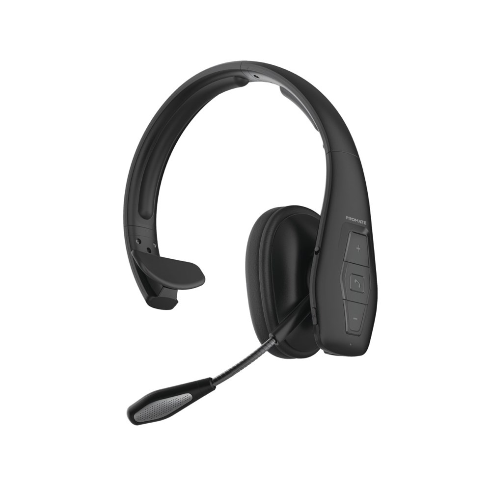 "Buy Online  Promate Wireless Bluetooth Mono Headset with MicI Built-In Controls and Multiple ConnectivityI Engage-Pro Bluetooth Headsets & Earbuds"