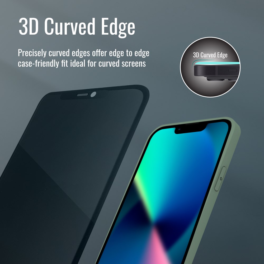 "Buy Online  Promate Privacy Glass Screen ProtectorI 3D Edged Silicone Bumper Matte Screen Protector with Scratch-ResistantI 9H HardnessI Anti-Shatter and Touch Sensitive for iPhone 11 Pro MaxI iPhone XS MaxI WatchDog-i11Max Mobile Accessories"