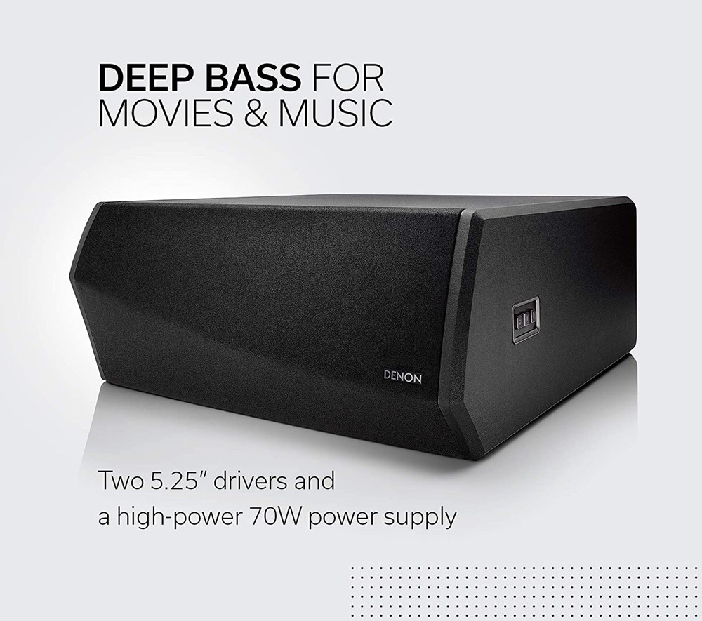 "Buy Online  Denon DSW-1H Wireless Subwoofer Audio and Video"