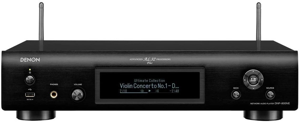 "Buy Online  Denon DNP-800NE Network Audio Player with Built-in Wi-Fi Bluetooth and Airplay 2 Connectivity- HEOS Technology Audio and Video"