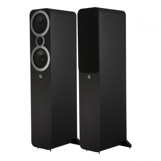 "Buy Online  Q Acoustics Q3050i (carbon black ) Speakers Per Pair Audio and Video"