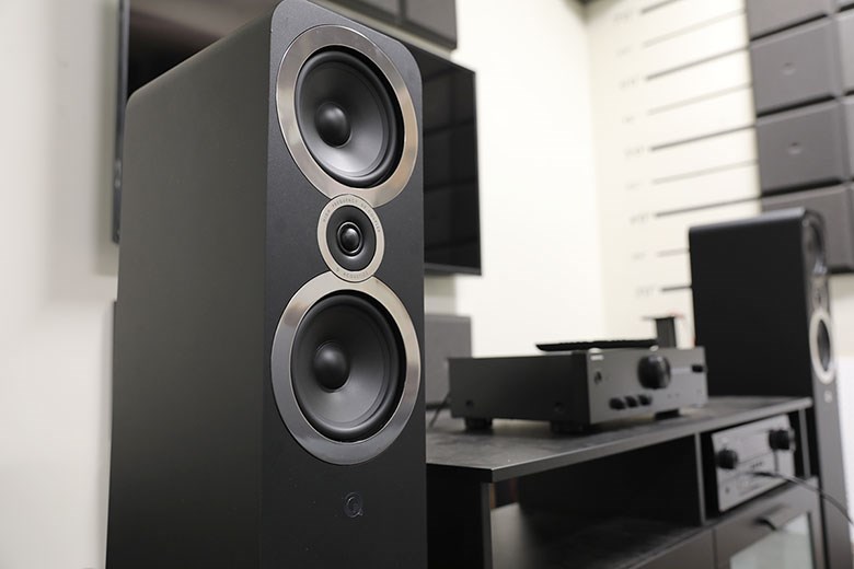 "Buy Online  Q Acoustics Q3050i (carbon black ) Speakers Per Pair Audio and Video"