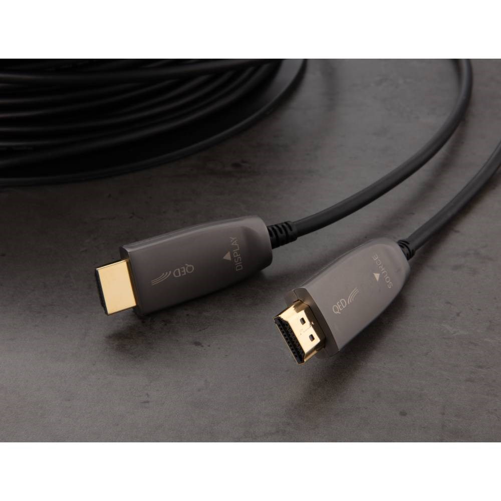 "Buy Online  QED Active Optical HDMI Cable QE6183 (20.0m) HDMI 2.1 Audio and Video"