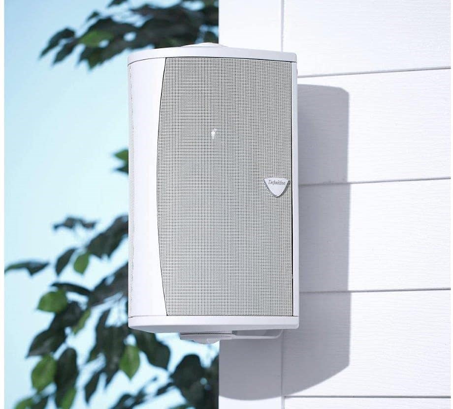 "Buy Online  Definitive Technology AW6500 All weather Outdoor Speaker Single White Audio and Video"