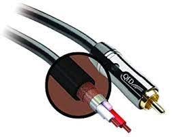 "Buy Online  QED QE6300 Performance Subwoofer Cable 3m Audio and Video"