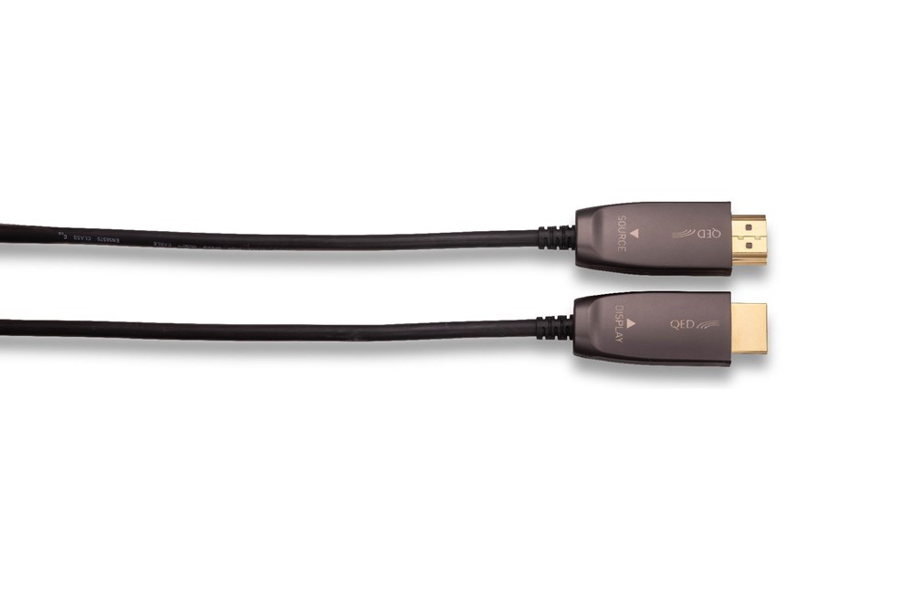 "Buy Online  QED Performance Active Optical HDMI LSZH (Low Smoke Zero Halogen) Cables (30m) 8K HDMI 2.1 Audio and Video"