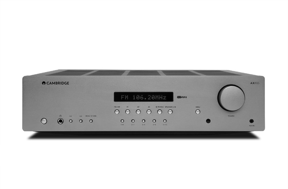 "Buy Online  Cambridge Audio Axr85 (lunar Grey) Stereo Receiver Audio and Video"