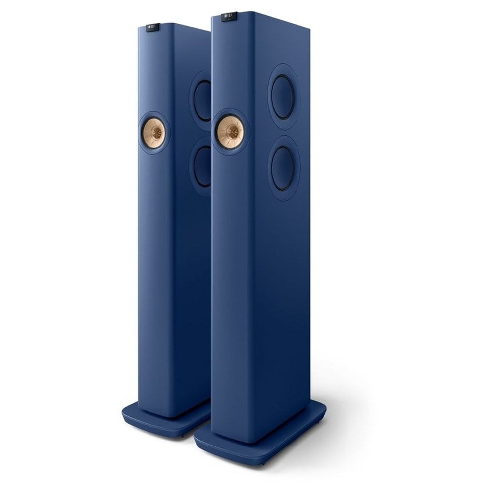 "Buy Online  KEF Royal Blue LS60 Wireless HiFi Speakers (Pair) Audio and Video"