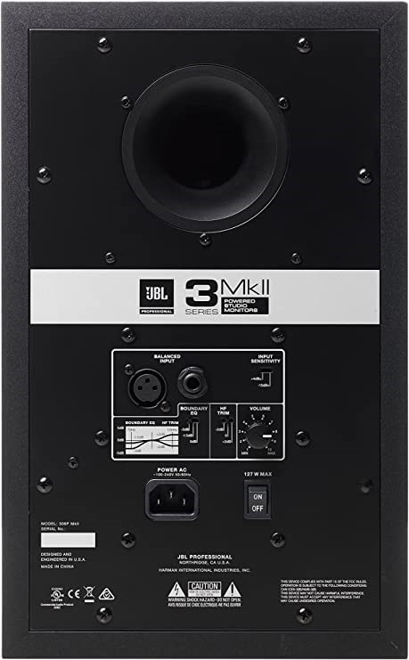 "Buy Online  JBL Professional 306P MkII Next-Generation 6-Inch 2-Way Powered Studio Monitor Audio and Video"