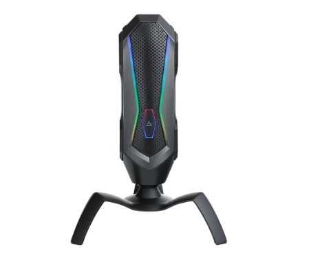 "Buy  RAPOO VS300 LED GAMING MICROPHONE WITH STAND| BLACK Gaming Accessories  Online"