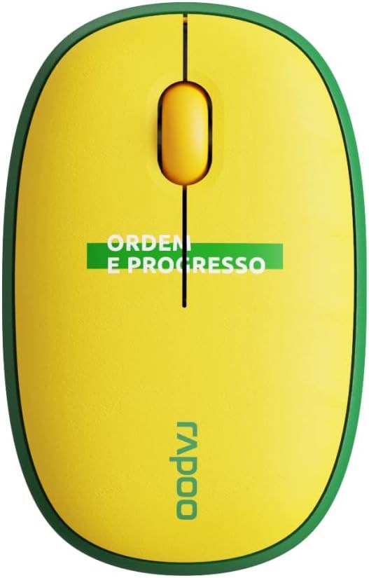 "Buy Online  RAPOO M650 MOUSE MULTIMODE WIRELESS - BR-YELLOW GREEN Peripherals"