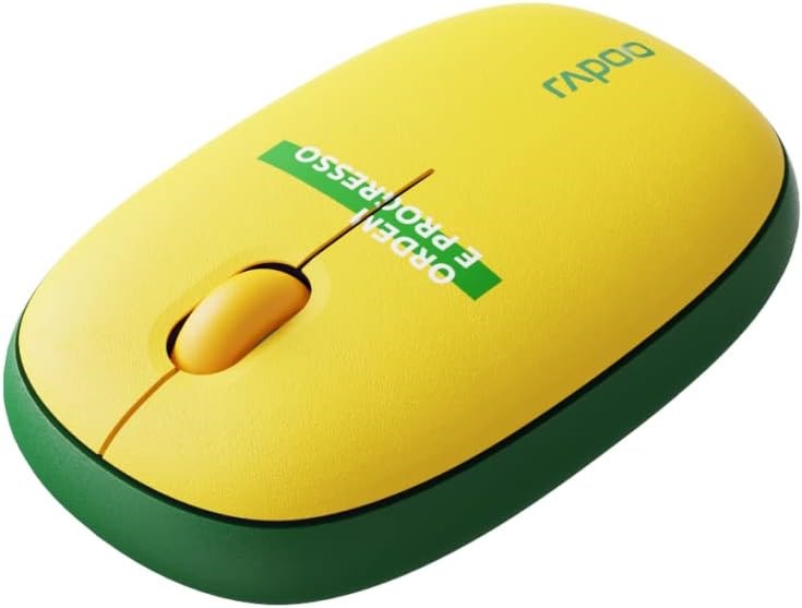 "Buy  RAPOO M650 MOUSE MULTIMODE WIRELESS - DE- WHITE YELLOW RED Peripherals  Online"