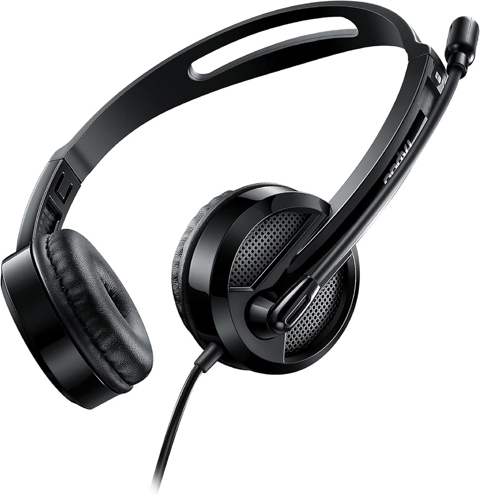 "Buy  RAPOO HEADSET WIRED USB H120 - BLACK Peripherals  Online"