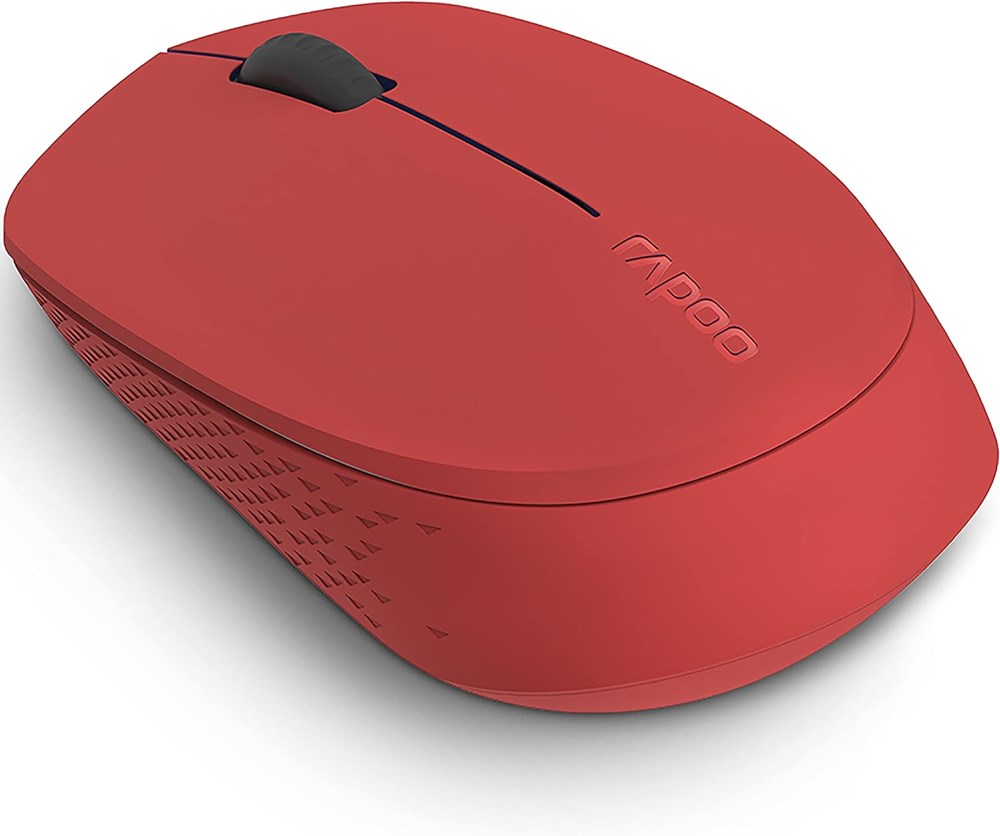 "Buy  RAPOO M100 MOUSE MULTIMODE SILENT RED Peripherals  Online"
