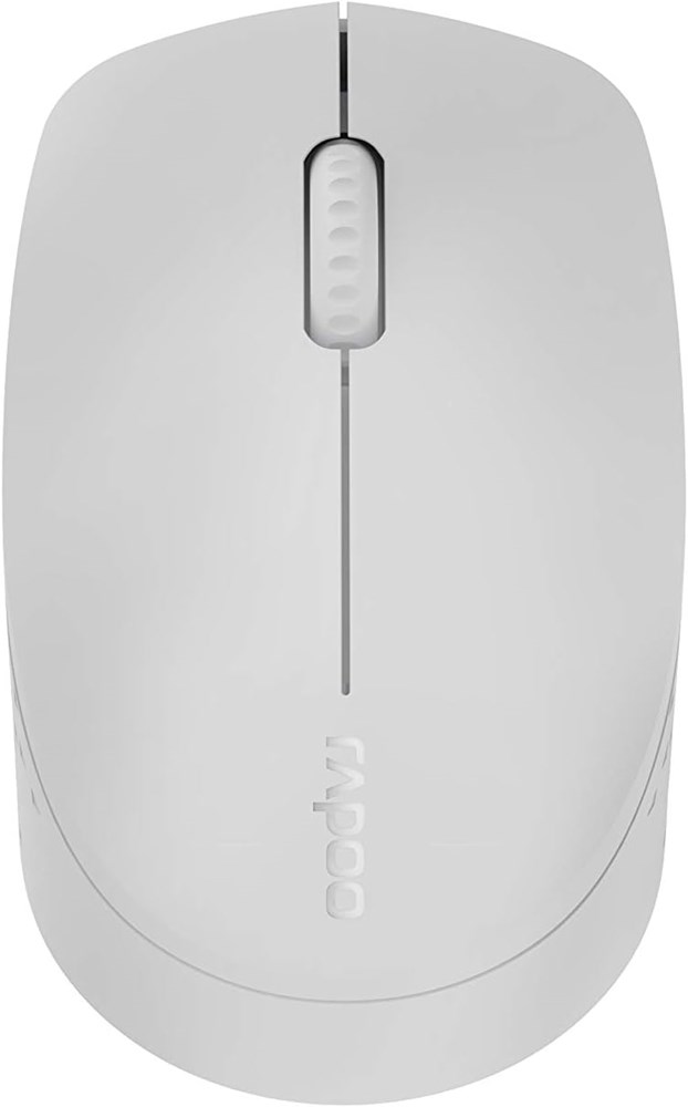 "Buy Online  RAPOO M100 MOUSE MULTIMODE SILENT LIGHT GREY Peripherals"