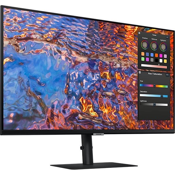 "Buy Online  SAMSUNG LS32B800P 32 Inches UHD FLAT MONITOR WITH DCI-P3I HDRI HAS AND USB-C Display"