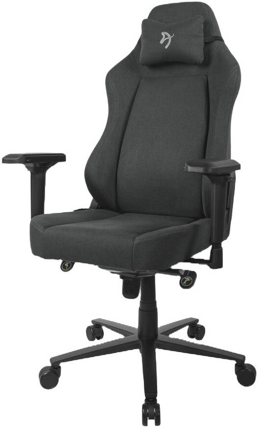 "Buy Online  Arozzi Primo-Woven Fabric-Black/Grey logo Gaming chair PRIMO-WF-BKGY Gaming Accessories"