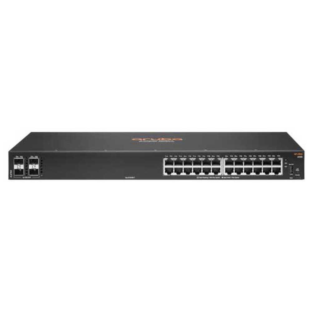 "Buy Online  HPE JL677A Aruba 6100 24G Class 4 PoE 4SFP+ 370W Switch Networking"