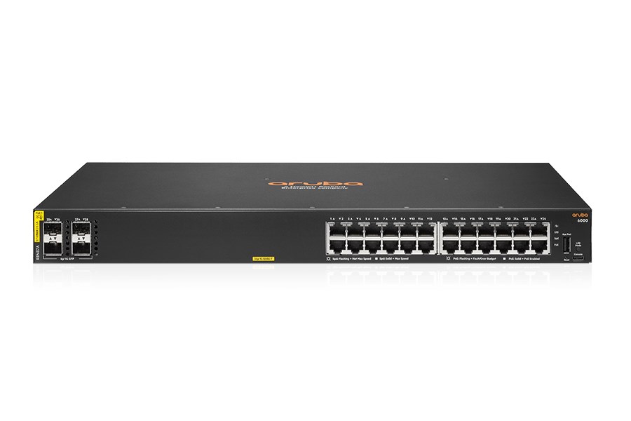 "Buy Online  HPE R8N87A Aruba 6000 24G Class 4 PoE 4SFP 370W Switch Networking"