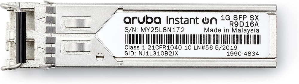 "Buy Online  Aruba Instant On 1G SFP LC SX 500m OM2 MMF Transceiver Networking"