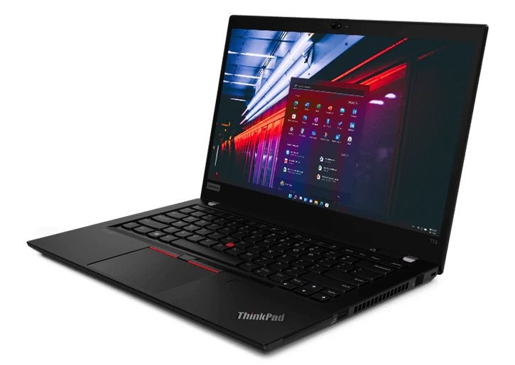 "Buy Online  LENOVO THINKPAD T14 (20UDS18400) BLK Laptops"