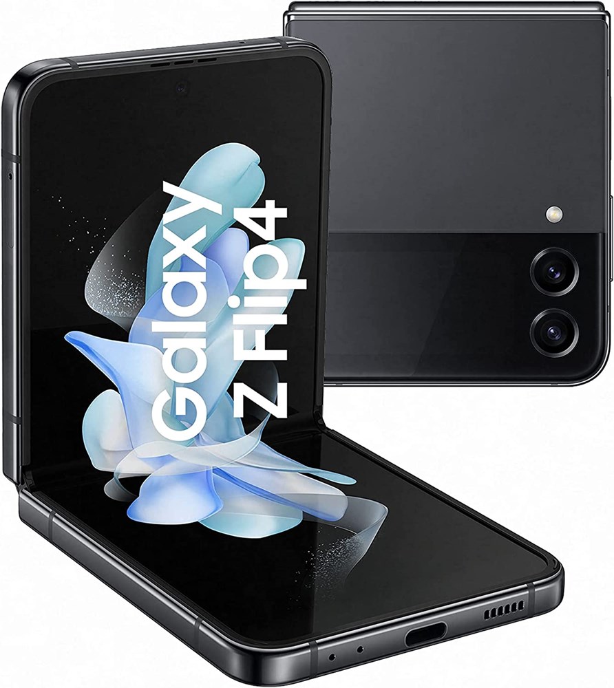 "Buy Online  Samsung Galaxy Z Flip 4 128GB Black SMF936x Smart Phones"