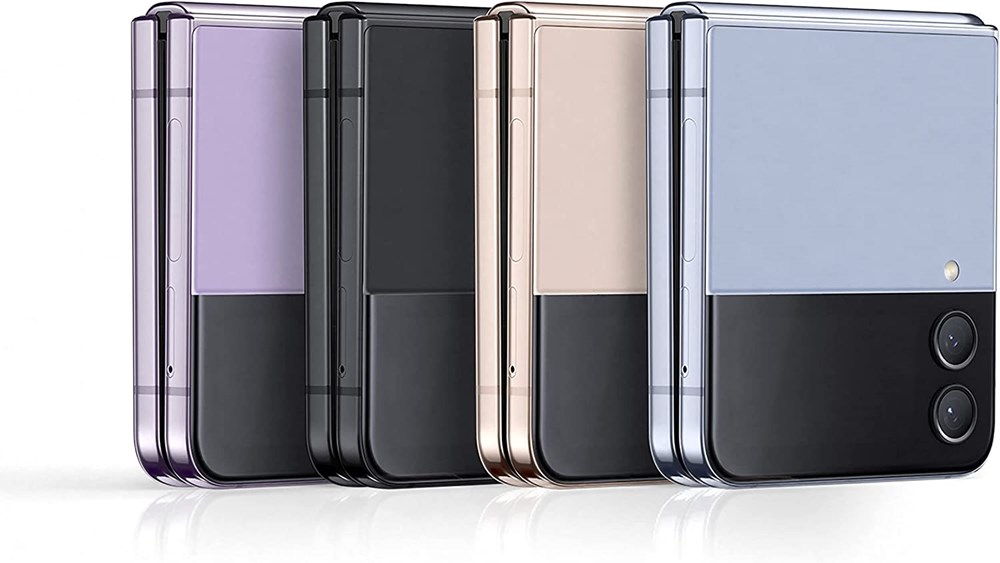 "Buy Online  Samsung Galaxy Z Flip 4 128GB Black SMF936x Smart Phones"