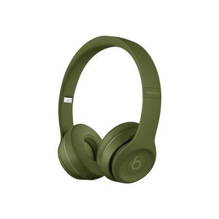 "Buy Online  Green Lisbon Series Wireless On-Ear Headphones with Mic/Black Recorders"
